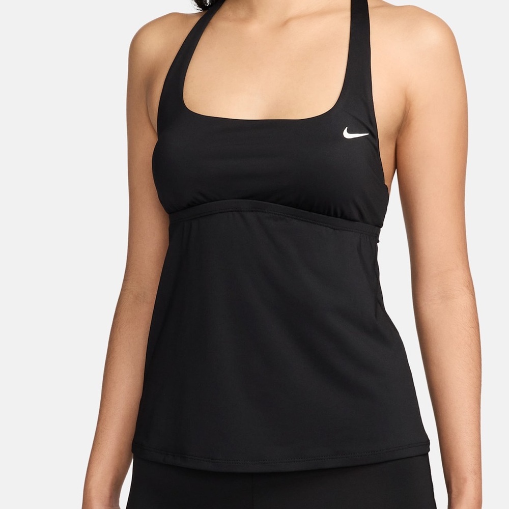 NEW - Nike Swim Essential Women’s Square-Neck Tankini Top - Size S